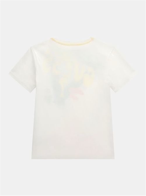 t-shirt bambino bianca GUESS | L5GI00K8HM4/G011